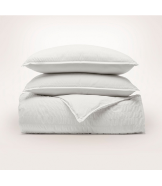 Boll & Branch Relaxed Seersucker Duvet Set