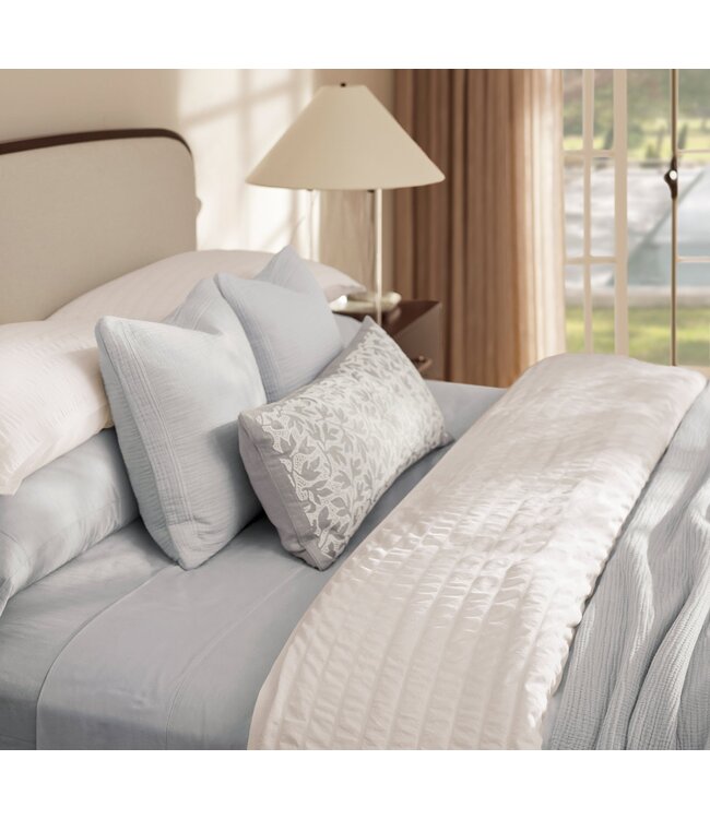Boll & Branch Relaxed Seersucker Duvet Set