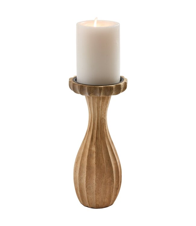 Fluted Candle Holder