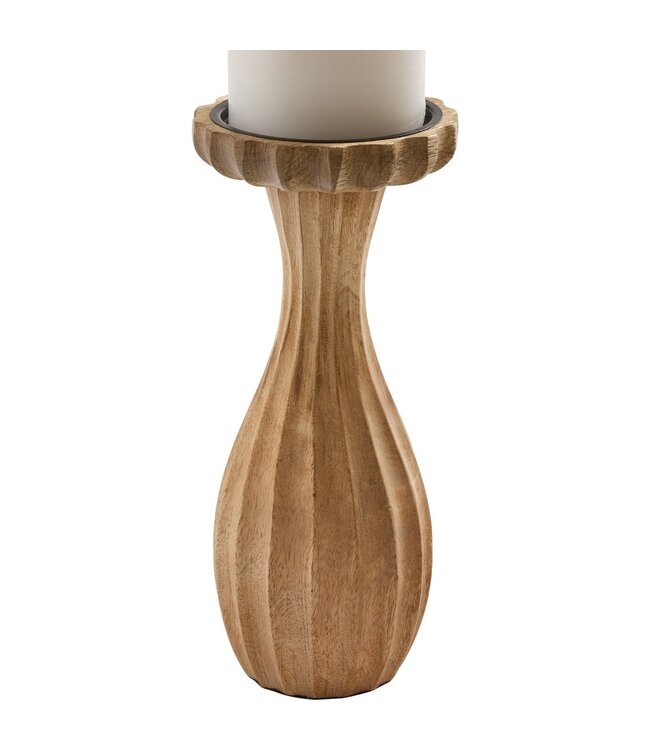 Fluted Candle Holder