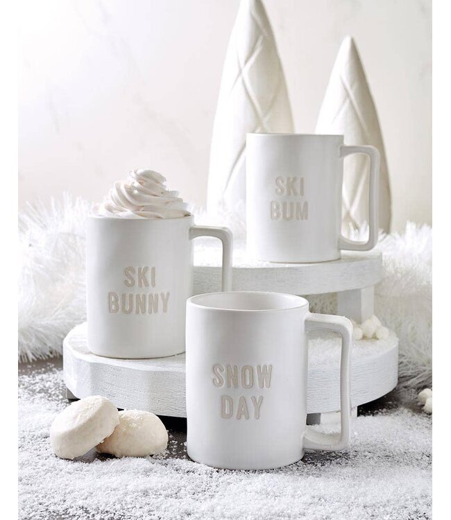 16oz Tall Mug - Ski Bunny