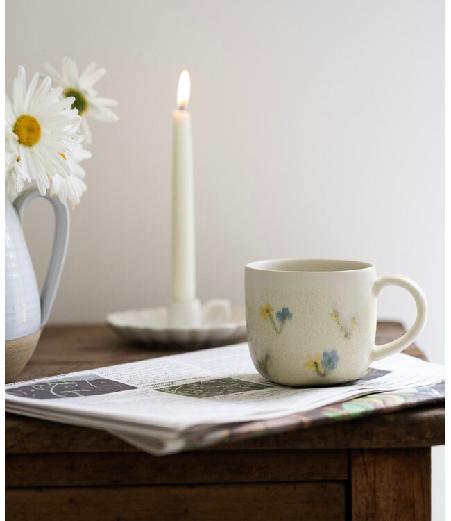 Farmhouse Pottery Floral Meadow Mug