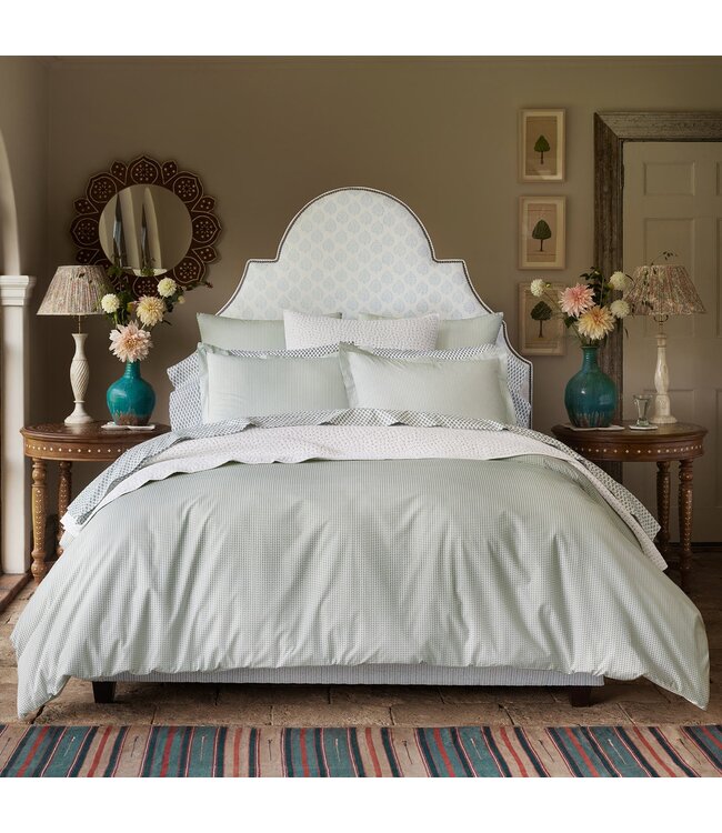 John Robshaw Cinde Sage Organic Duvet - F/Q