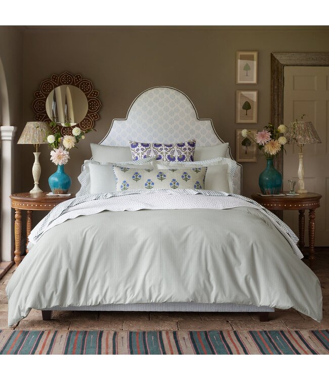 John Robshaw Cinde Sage Organic Duvet - F/Q