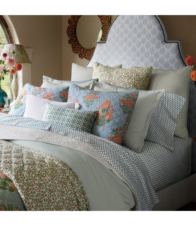 John Robshaw Cinde Sage Organic Sham - Standard