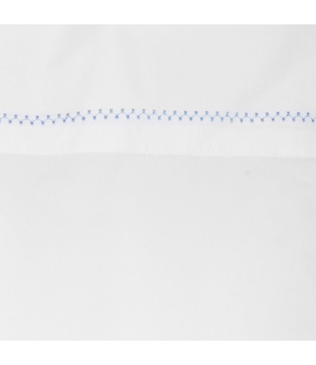 John Robshaw Anketi Light Indigo Organic Sheet Set - Twin / Twin XL