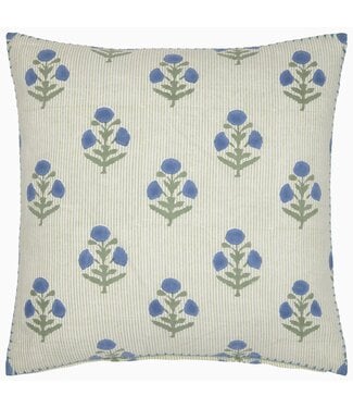 John Robshaw Lucy Azure Decorative Pillow