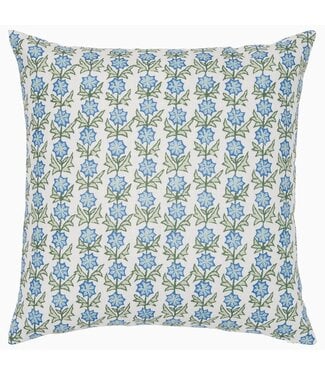John Robshaw Akhil Light Indigo Outdoor Decorative Pillow