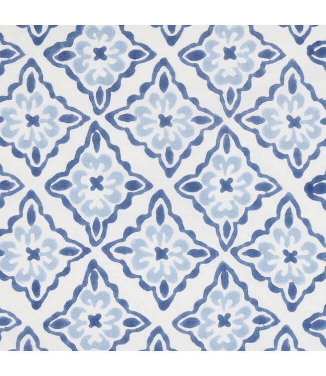 John Robshaw Anju Light Indigo Bolster