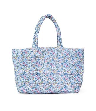 Luxe Puffer Tote Bag - Bridgehampton Floral