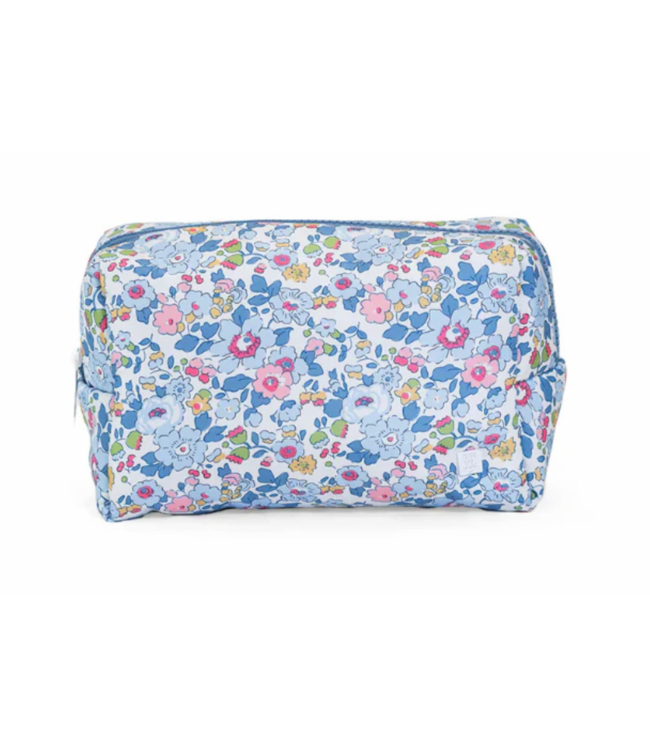 Luxe Puffer Cosmetic Bag - Bridgehampton Floral