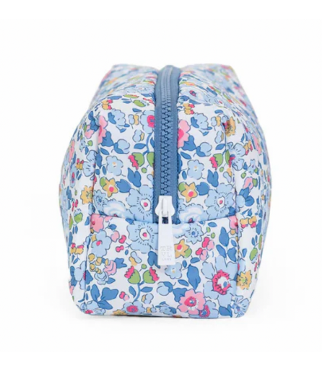 Luxe Puffer Cosmetic Bag - Bridgehampton Floral