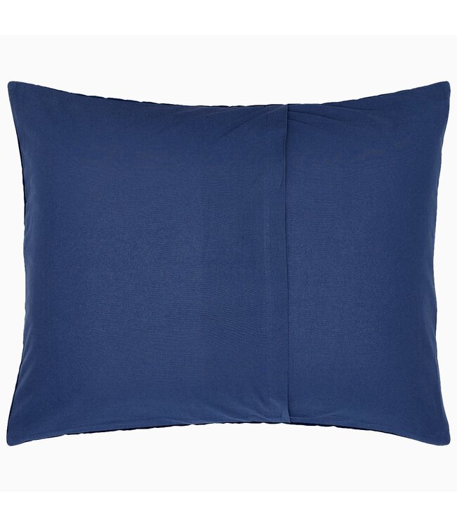 John Robshaw Velvet Indigo Sham - Standard