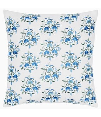 John Robshaw Ankur Azure Decorative Pillow w/Insert Pillow