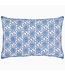 John Robshaw Damini Indigo Kidney Pillow w/Insert Pillow