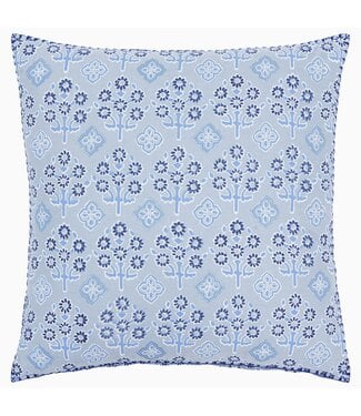 John Robshaw Aanan Light Indigo Decorative Pillow w/Insert Pillow
