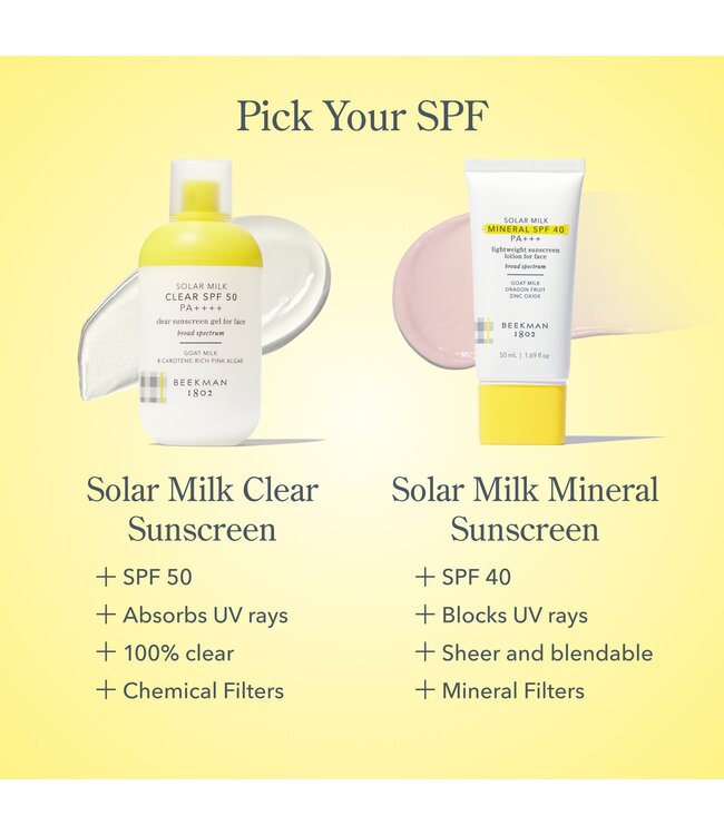 Beekman Solar Milk SPF 40