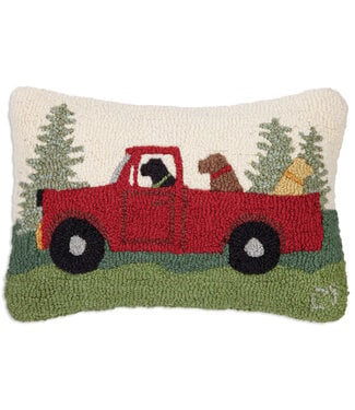 Chandler 4 Corners Caravan Of Dogs -14x20 Pillow