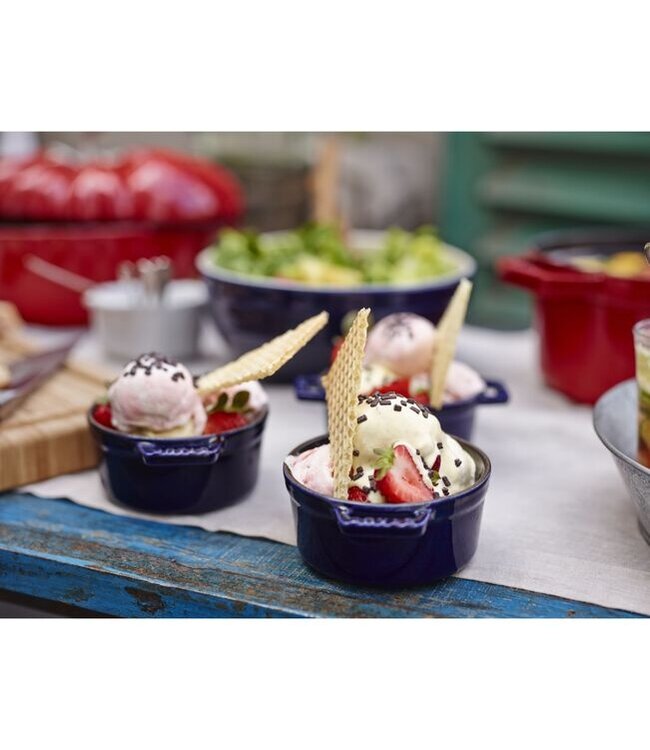 Staub Ceramic Mini Round Cocotte