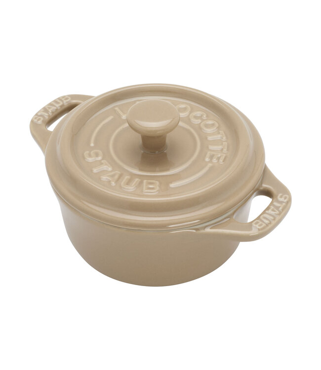 Staub Ceramic Mini Round Cocotte
