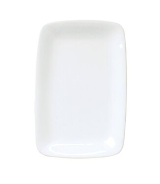 HIC Harold Import Company White Rectangular Platter, 12.25in