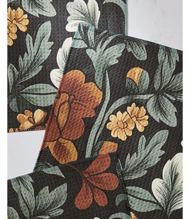 Geometry Dishcloth Set - Classic Floral