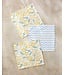 Geometry Dishcloth Set - Lemon Waves