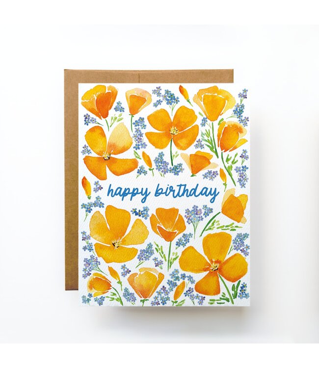 Watercolor Wednesday Card