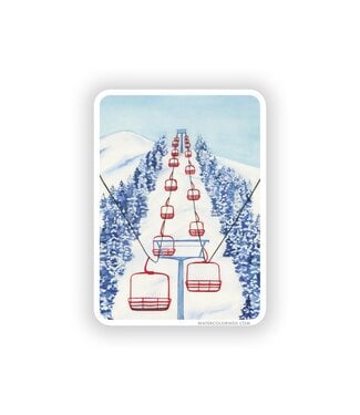 Sticker - Red Chairlift