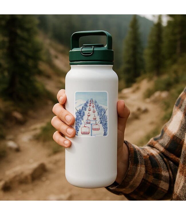 Sticker - Red Chairlift