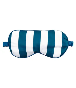 Bella Sleep Mask Ornament Blue Stripe