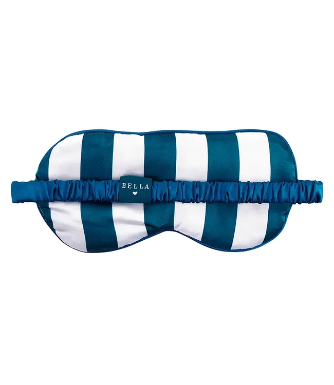 Bella Sleep Mask Ornament Blue Stripe
