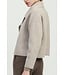 Common Knit Flap Collar Crop Cardigan