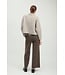 Common Knit Flap Collar Crop Cardigan