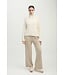 Common Knit Funnel Neck Rib Knit Pullover