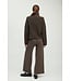 Common Knit Funnel Neck Rib Knit Pullover