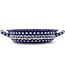 Polmedia Polish Pottery Round Baker with Handles Medium Mosquito Theme