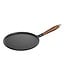 Staub Crepe Pan w/Wooden Handle and Spreader/Spatula - Matte Black