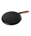 Staub Crepe Pan w/Wooden Handle and Spreader/Spatula - Matte Black