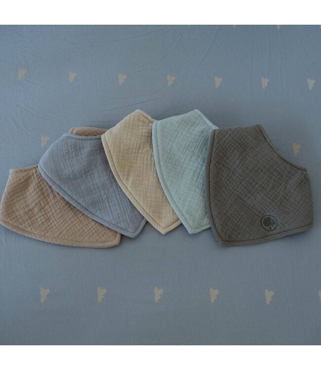 Stormy Muslin Bandana Bibs Set (4-Pack)
