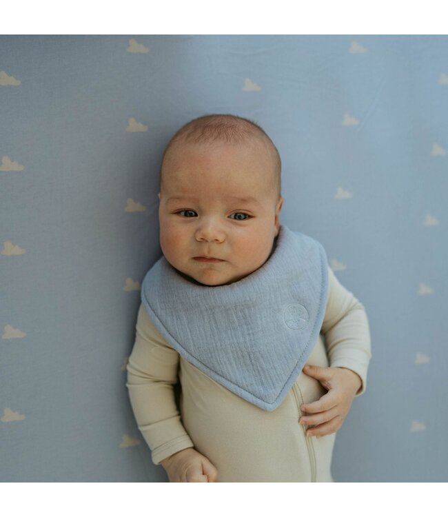 Stormy Muslin Bandana Bibs Set (4-Pack)