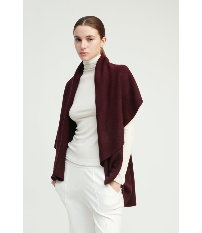 Common Knit Basic Shawl Vest