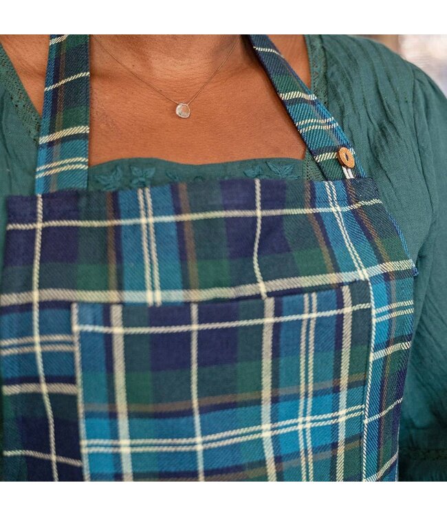 April Cornell Market Plaid Chef Apron