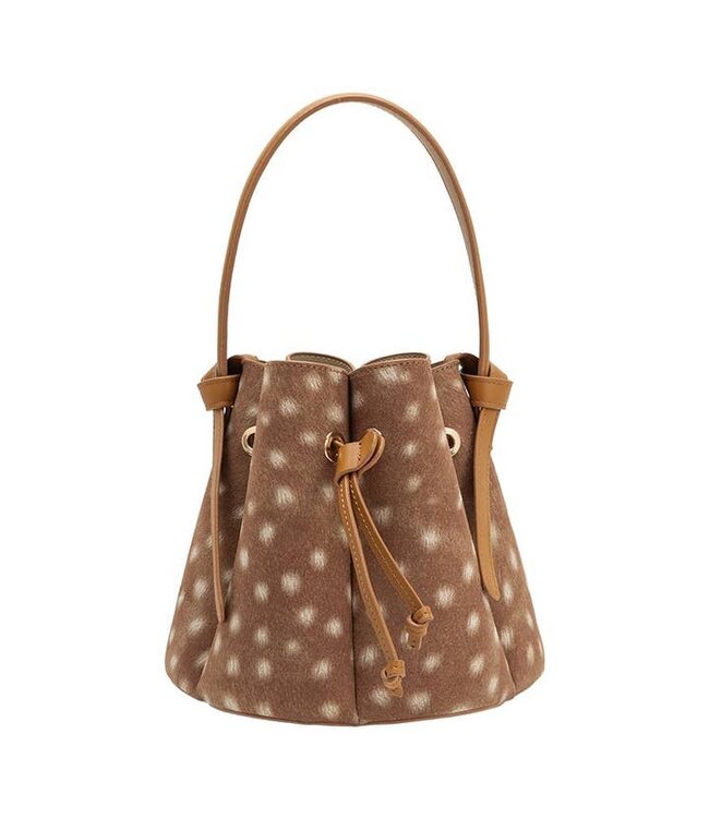 Melie Bianco Laguna Mini Recycled Vegan Suede Top Handle Bag