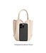 Melie Bianco Tulip Mini Recycled Vegan Leather Top Handle Bag