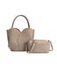 Melie Bianco Tulip Recycled Vegan Leather Top Handle Bag