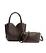 Melie Bianco Tulip Recycled Vegan Leather Top Handle Bag