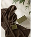Geometry Truffle Hand Towel - Espresso