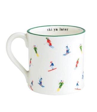 Mudpie Ski Mugs - Ski Ya Later
