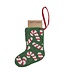 Mudpie Beaded Stocking Ornament